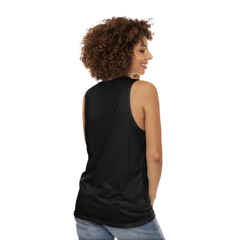 American Tough Skull Unisex Tank Top - Image 7
