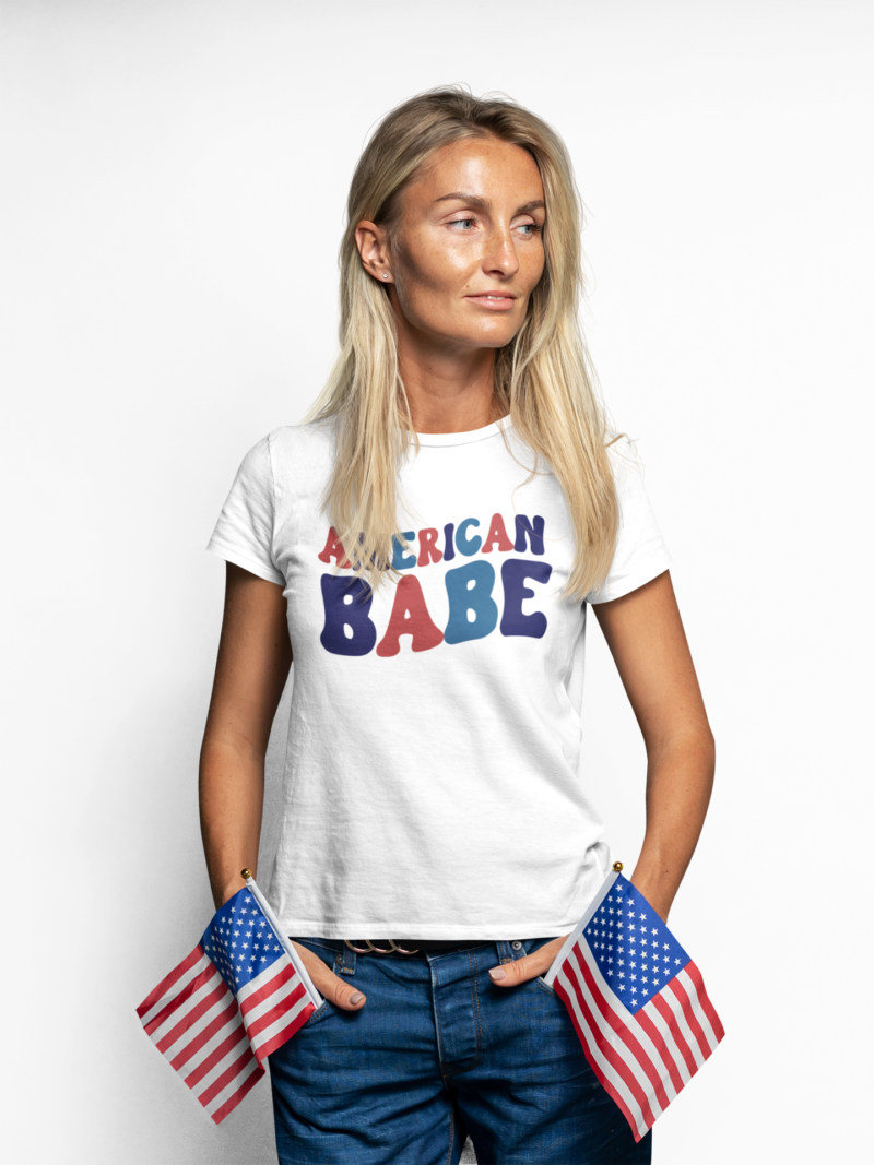 American Babe - Women's Softstyle Tee