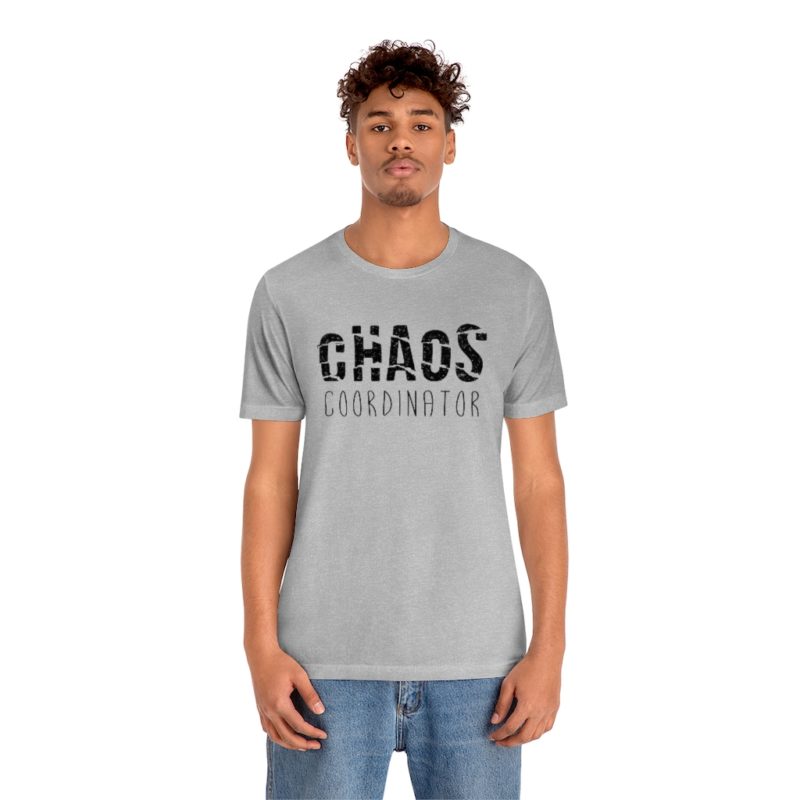 CHAOS COORDINATOR - Unisex Jersey Short Sleeve Tee - Image 27