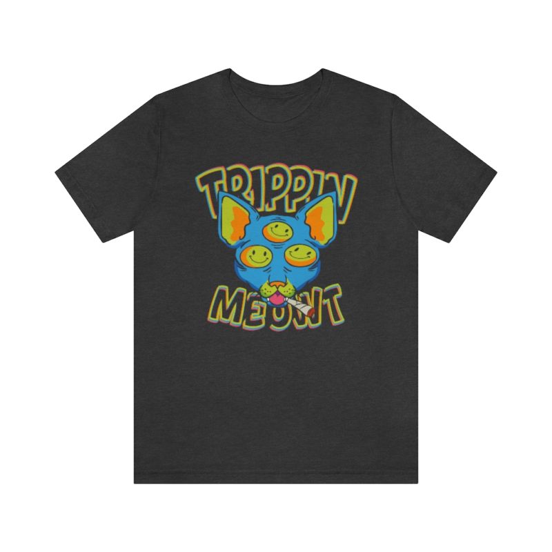 Trippin Meowt - 420 Cat Unisex Jersey Short Sleeve Tee - Image 16