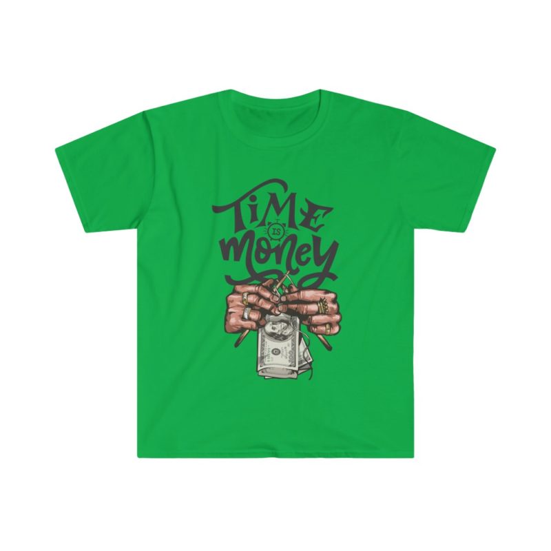 Time Is Money - Unisex Softstyle T-Shirt - Image 8
