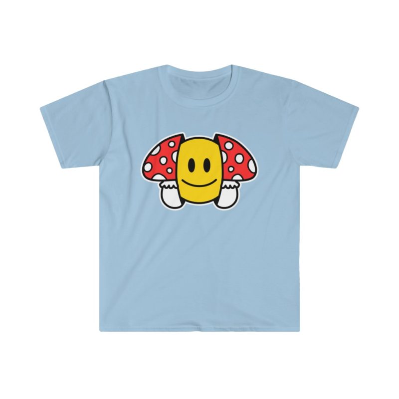 Trippy Mushroom Unisex Softstyle T-Shirt - Image 8