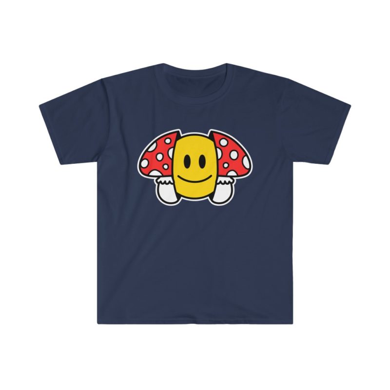 Trippy Mushroom Unisex Softstyle T-Shirt - Image 10