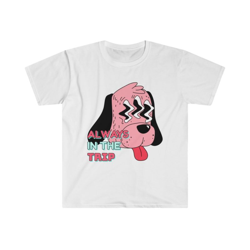 Always in the trip - Unisex Softstyle T-Shirt - Image 2