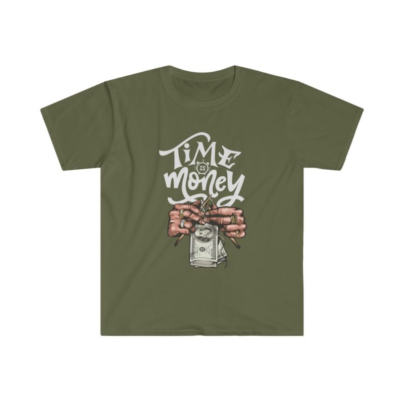 Time Is Money - Unisex Softstyle T-Shirt - Image 7