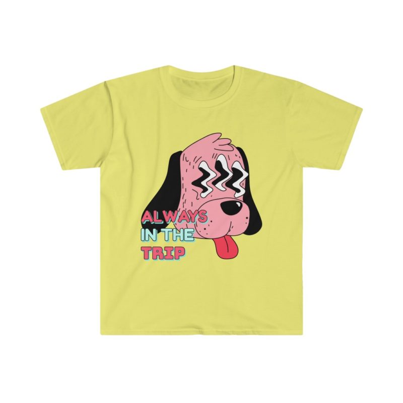 Always in the trip - Unisex Softstyle T-Shirt - Image 6