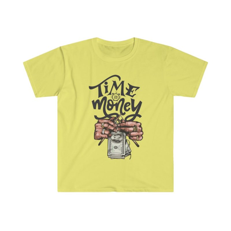 Time Is Money - Unisex Softstyle T-Shirt - Image 6