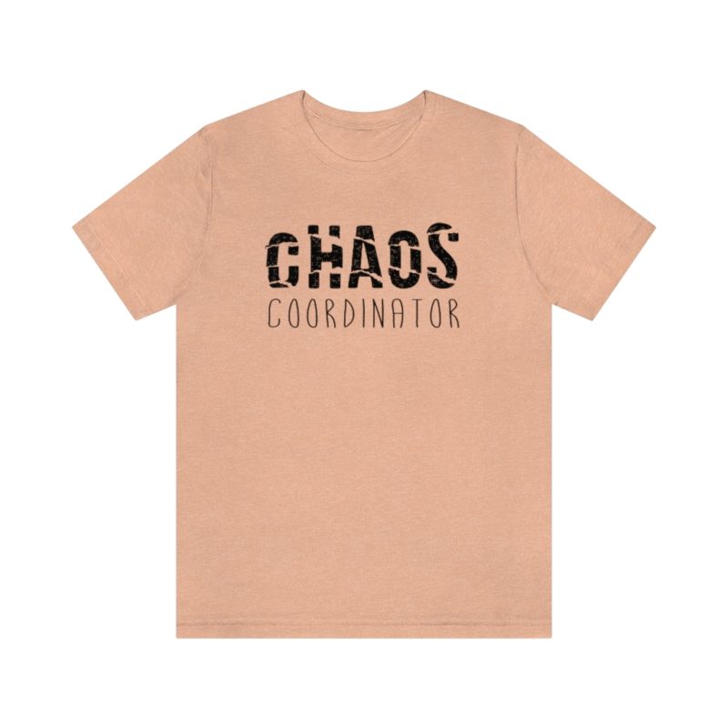 CHAOS COORDINATOR - Unisex Jersey Short Sleeve Tee - Image 16