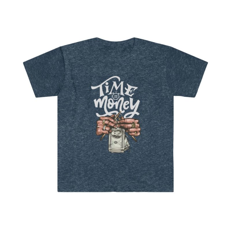 Time Is Money - Unisex Softstyle T-Shirt - Image 12