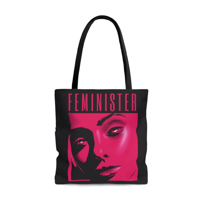 FEMINISTER Pink Tote Bag