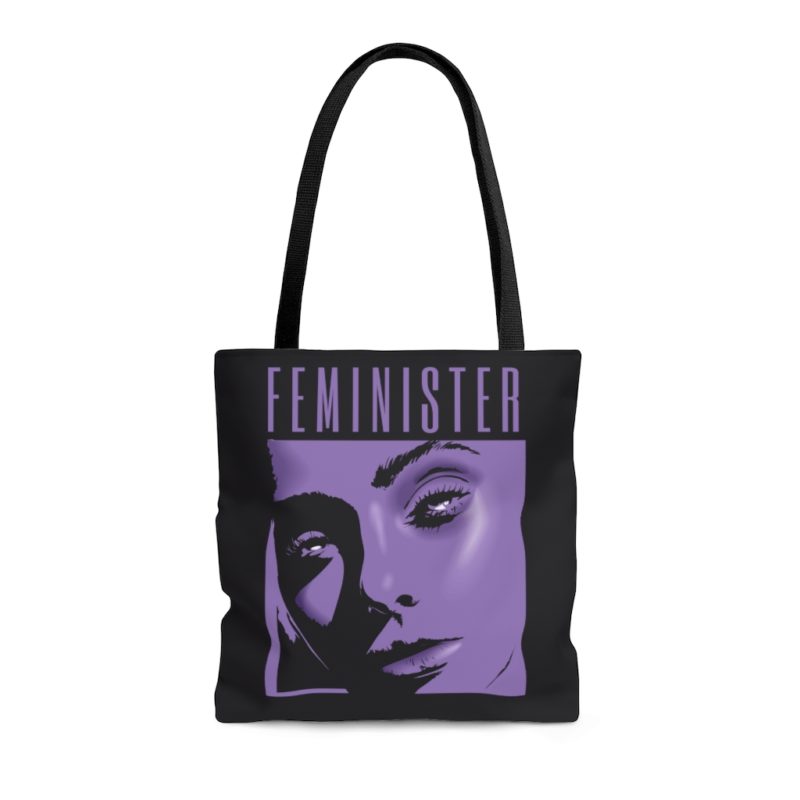 FEMINISTER - Purple - Lavender  Tote Bag - Image 5