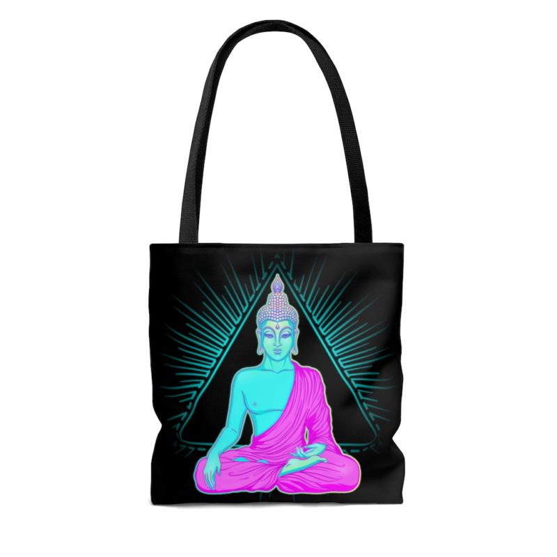 Buddha prism  Double Sided AOP Tote Bag - Image 4