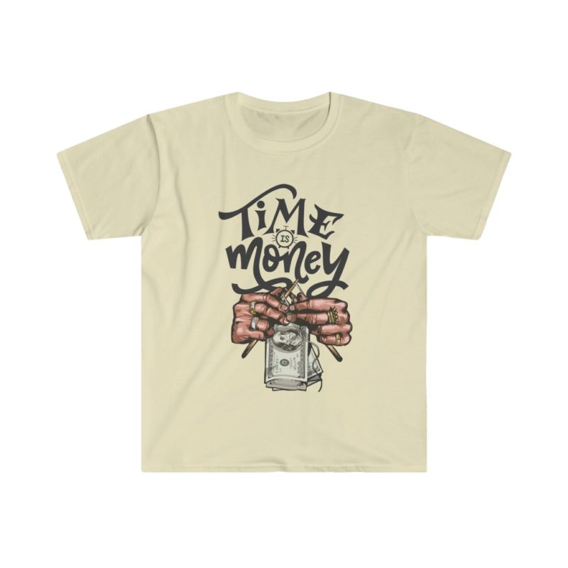 Time Is Money - Unisex Softstyle T-Shirt - Image 5