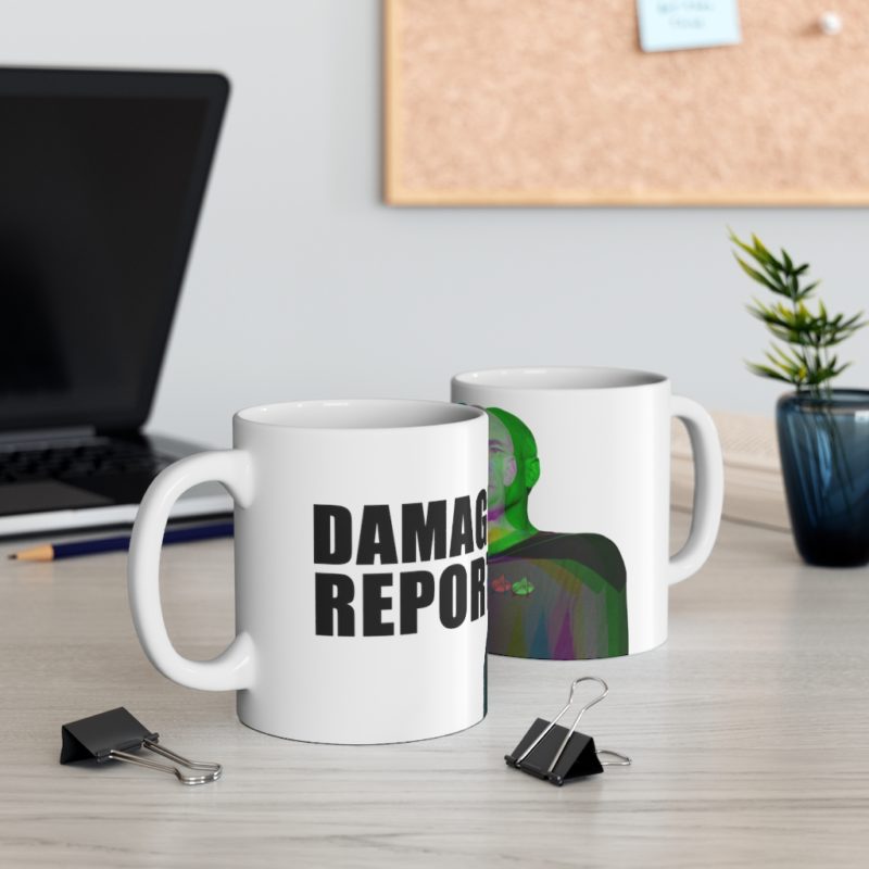Damage Report Ceramic Mug 11oz - Image 5