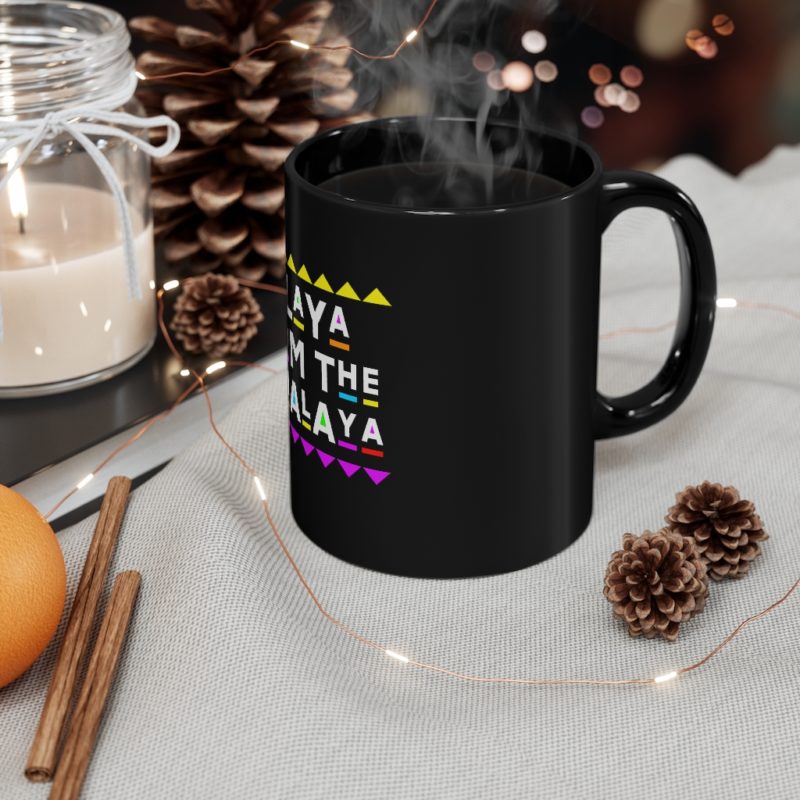 Playa From The Himalaya - 11oz Black Mug - Image 4