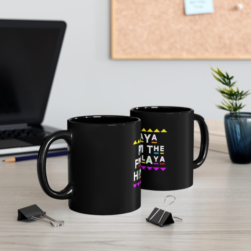 Playa From The Himalaya - 11oz Black Mug - Image 5