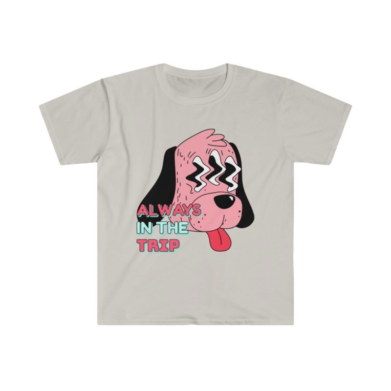 Always in the trip - Unisex Softstyle T-Shirt - Image 3