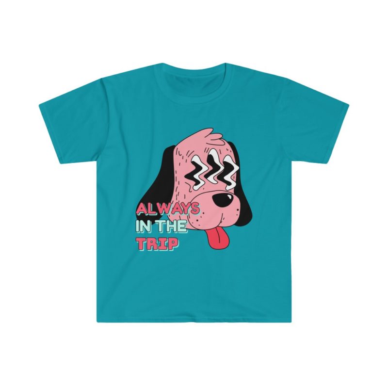 Always in the trip - Unisex Softstyle T-Shirt - Image 8