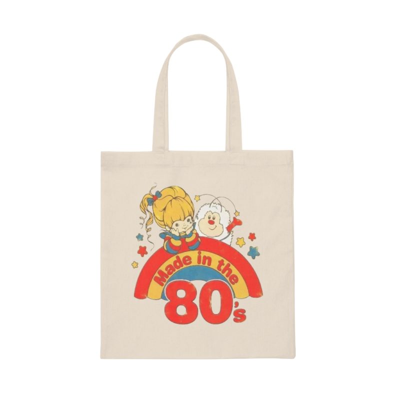 Made in the 80's Canvas Tote Bag - Image 2