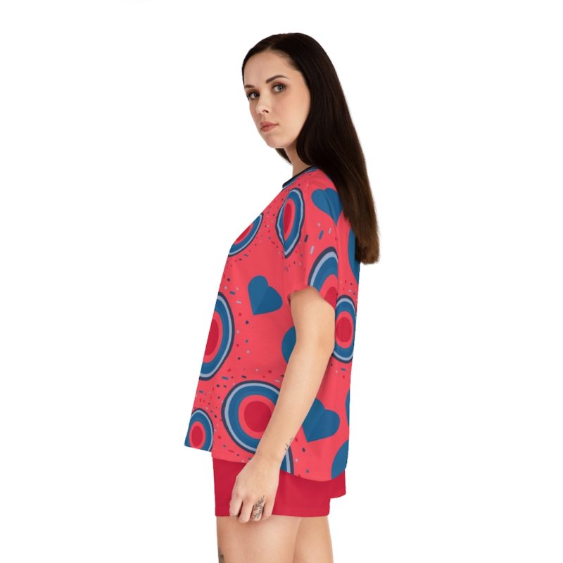 Sweetheart Women's Short Pajama Set (AOP) - Image 6