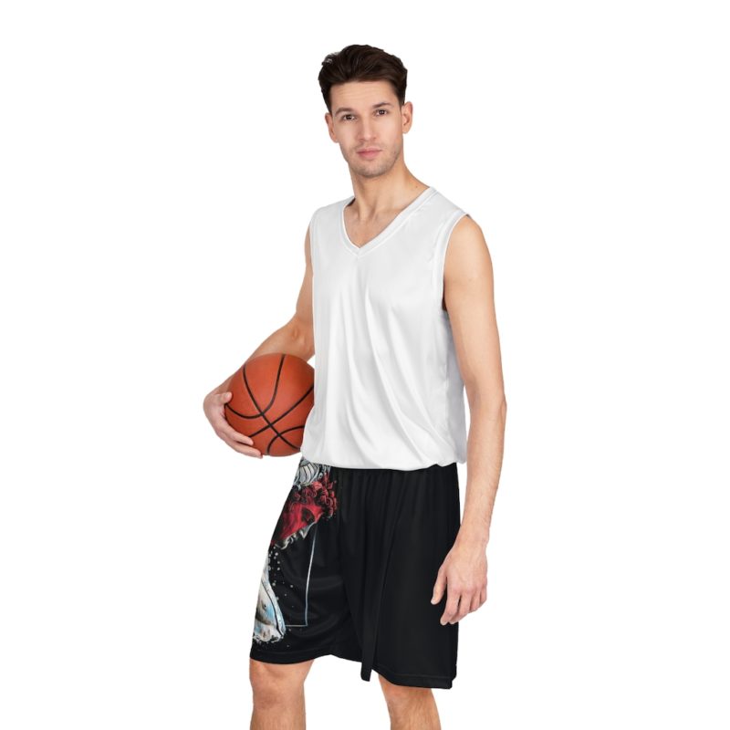 Statue of David Basketball Shorts - Image 30