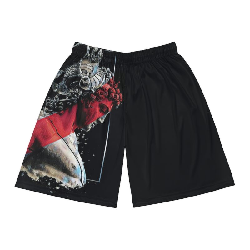 Statue of David Basketball Shorts - Image 25