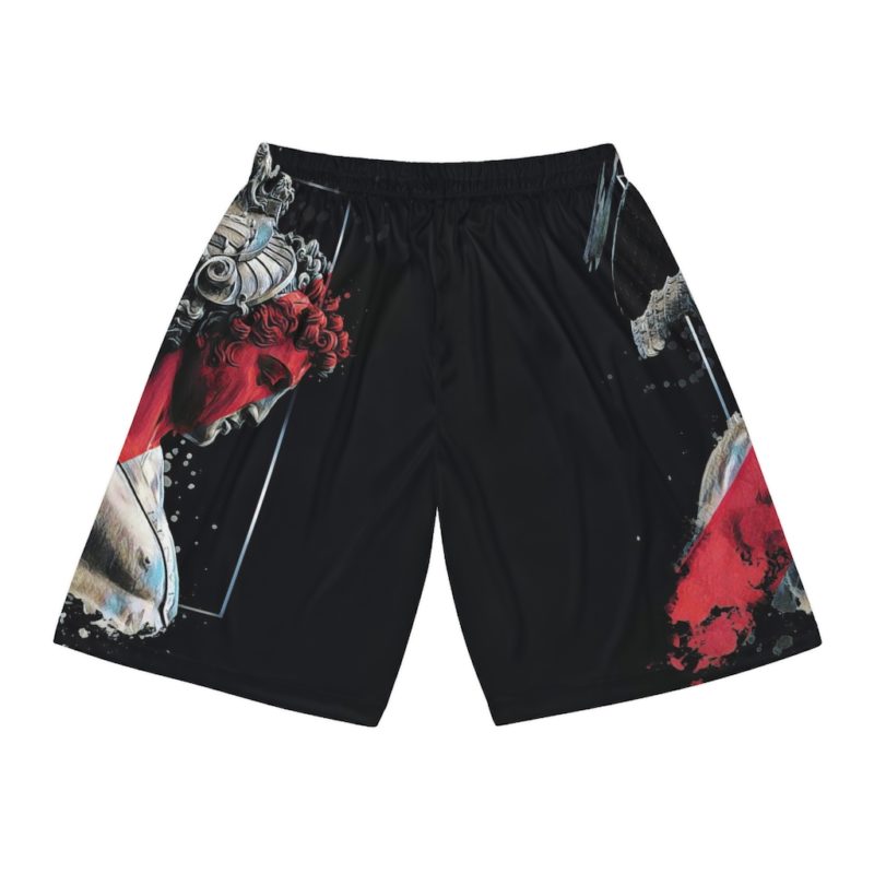 Statue of David Basketball Shorts - Image 32