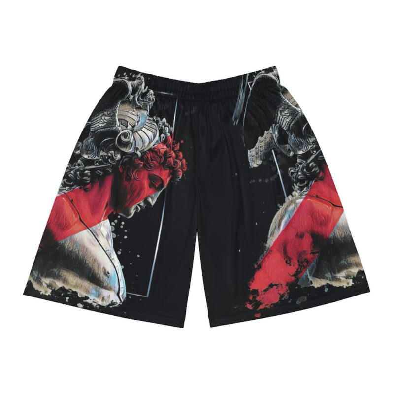 Statue of David Basketball Shorts