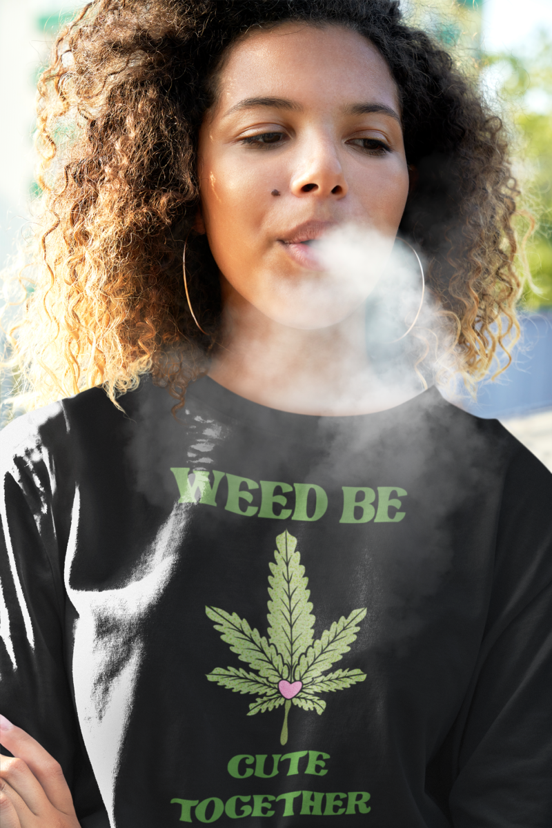 Weed Be Cute Together - Unisex Softstyle T-Shirt