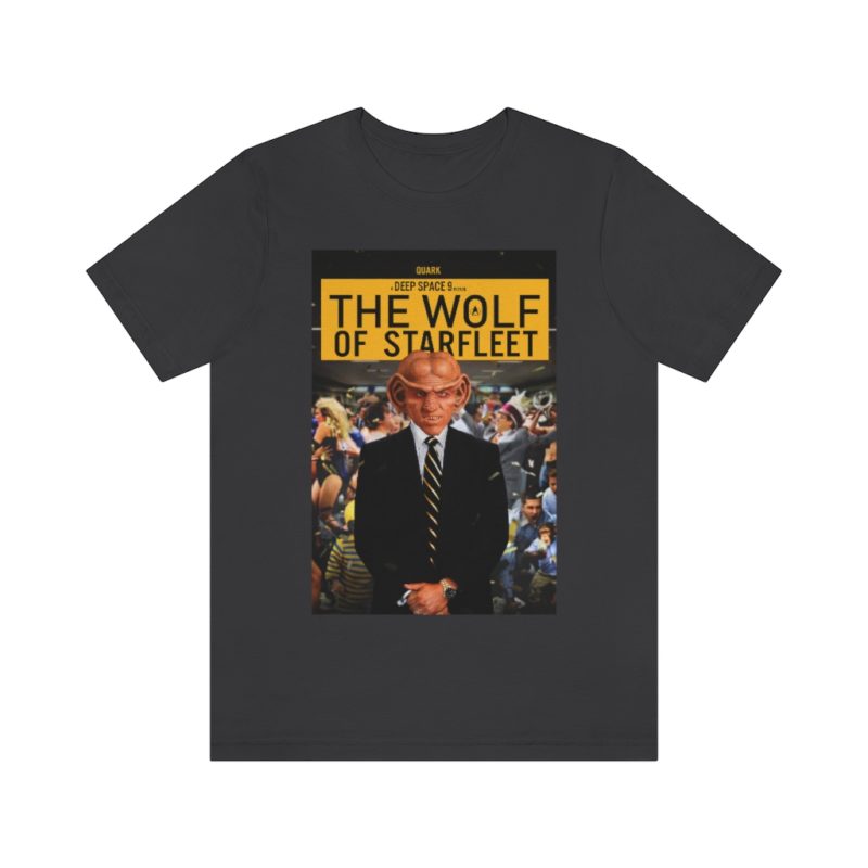 The Wolf of Starfleet - Quark Unisex Jersey Short Sleeve Tee - Image 16