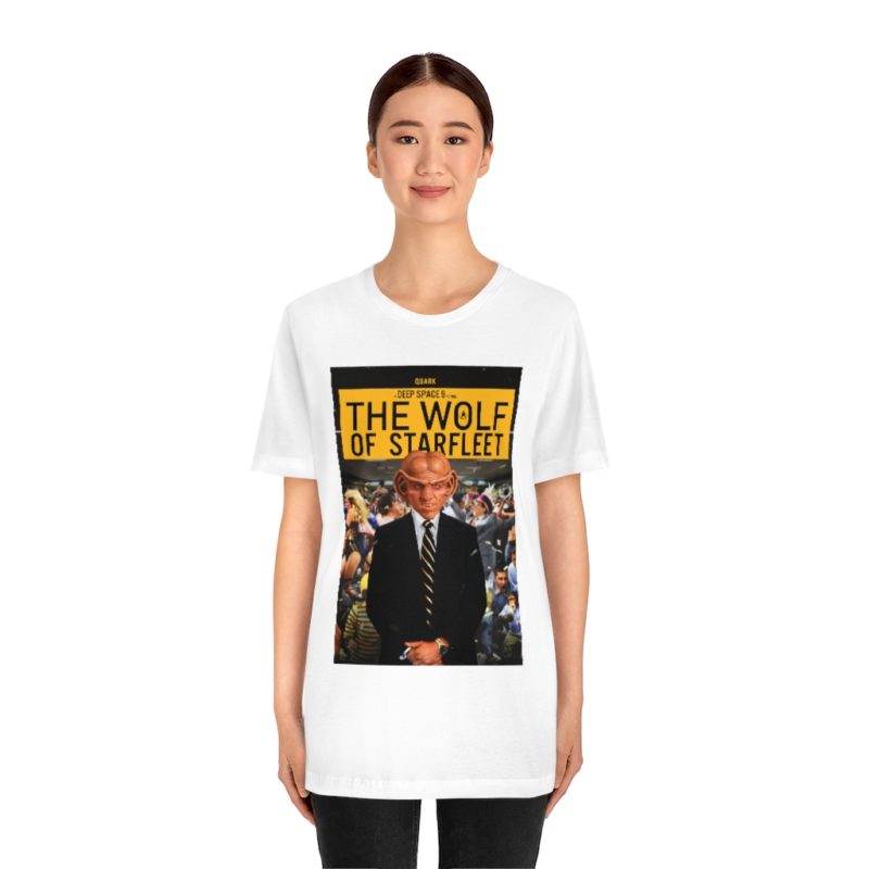The Wolf of Starfleet - Quark Unisex Jersey Short Sleeve Tee - Image 8