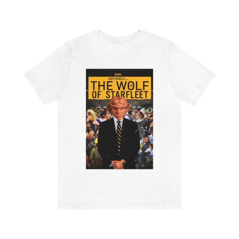 The Wolf of Starfleet - Quark Unisex Jersey Short Sleeve Tee - Image 7