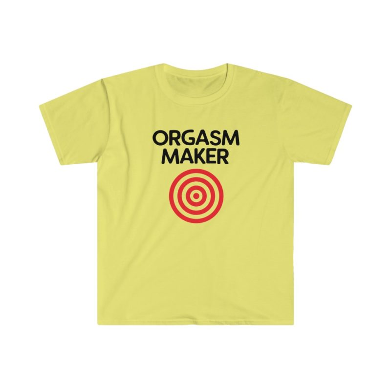 Orgasm Maker Unisex Softstyle Men's Humor T-Shirt - Image 6
