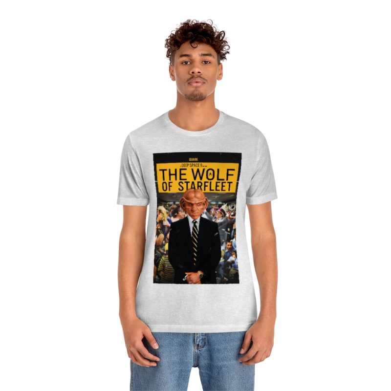 The Wolf of Starfleet - Quark Unisex Jersey Short Sleeve Tee - Image 12