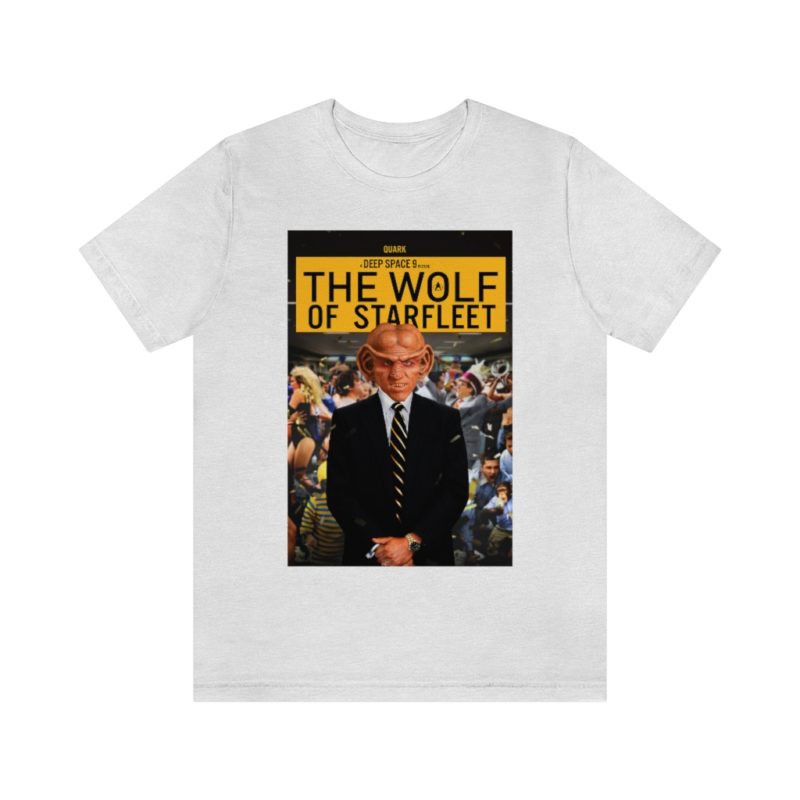 The Wolf of Starfleet - Quark Unisex Jersey Short Sleeve Tee - Image 10