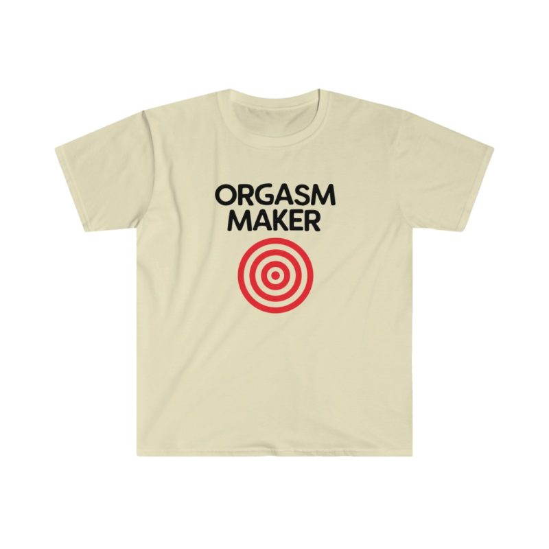 Orgasm Maker Unisex Softstyle Men's Humor T-Shirt - Image 5