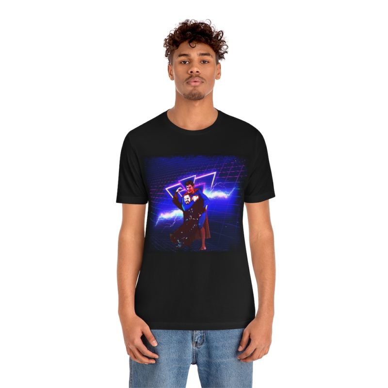 Superman vs General Zod Fan Art Unisex Jersey Short Sleeve Tee - Image 6