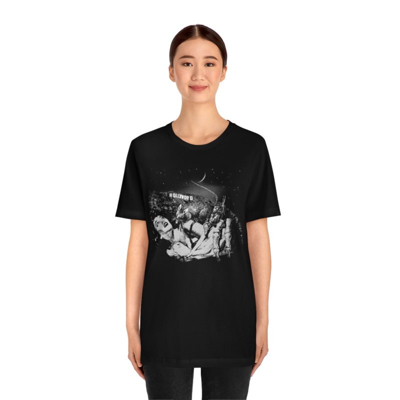 Hollywood Land of Nightmares Unisex T-Shirt - Image 4