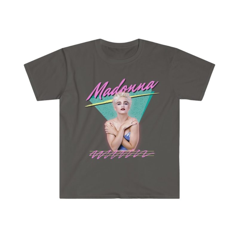 Madonna True Blue Era 1986 Inspired Unisex Softstyle T-Shirt - Image 11