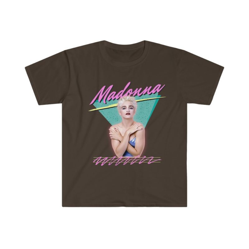 Madonna True Blue Era 1986 Inspired Unisex Softstyle T-Shirt - Image 8