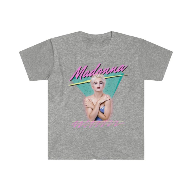 Madonna True Blue Era 1986 Inspired Unisex Softstyle T-Shirt - Image 7