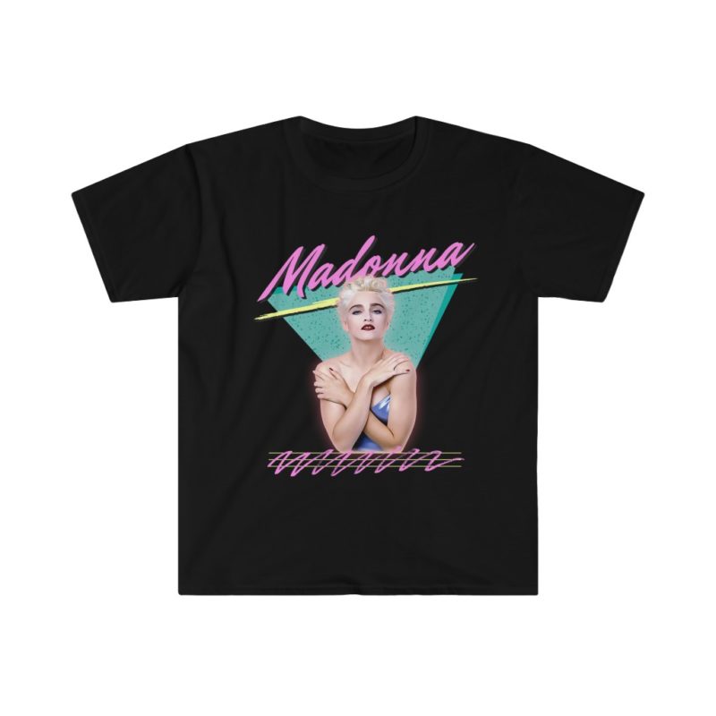 Madonna True Blue Era 1986 Inspired Unisex Softstyle T-Shirt