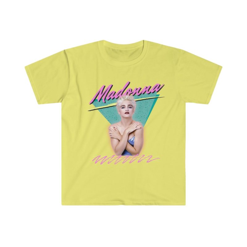 Madonna True Blue Era 1986 Inspired Unisex Softstyle T-Shirt - Image 10