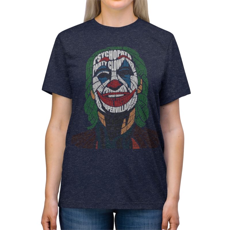 Smiling Joker - Unisex Deluxe T-shirt - Image 4