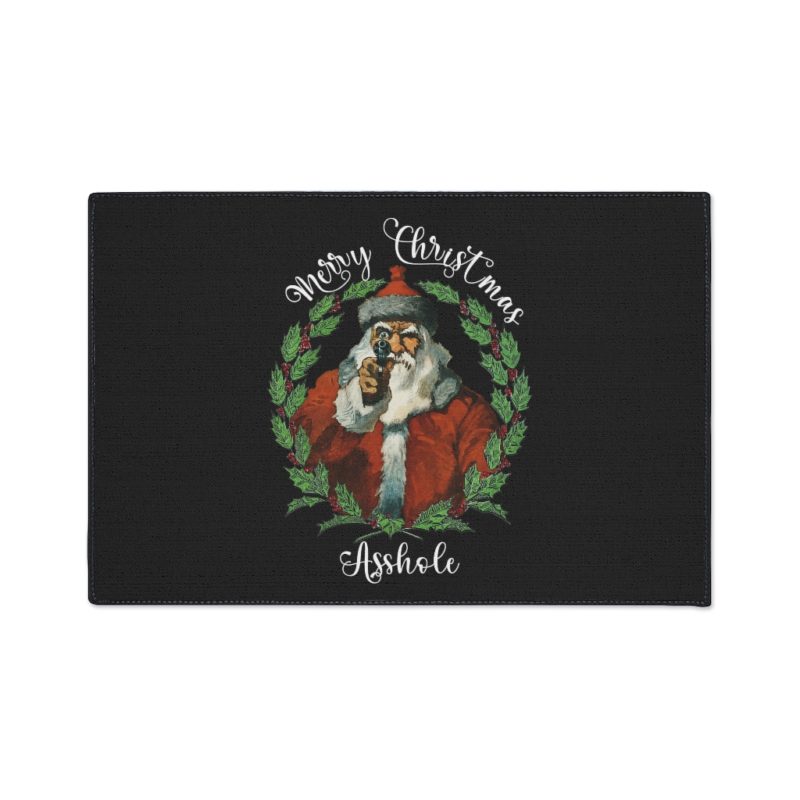 Merry Christmas A**hole - Holiday Heavy Duty Floor Mat
