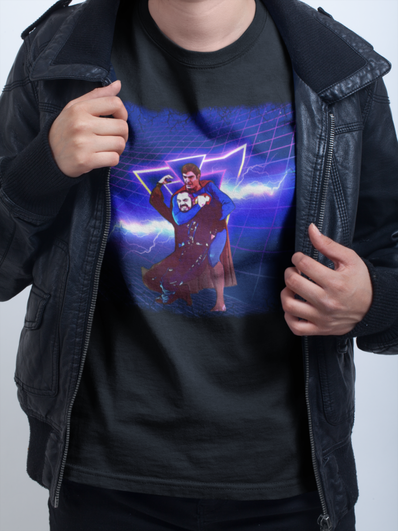 Superman vs General Zod Fan Art Unisex Jersey Short Sleeve Tee - Image 4