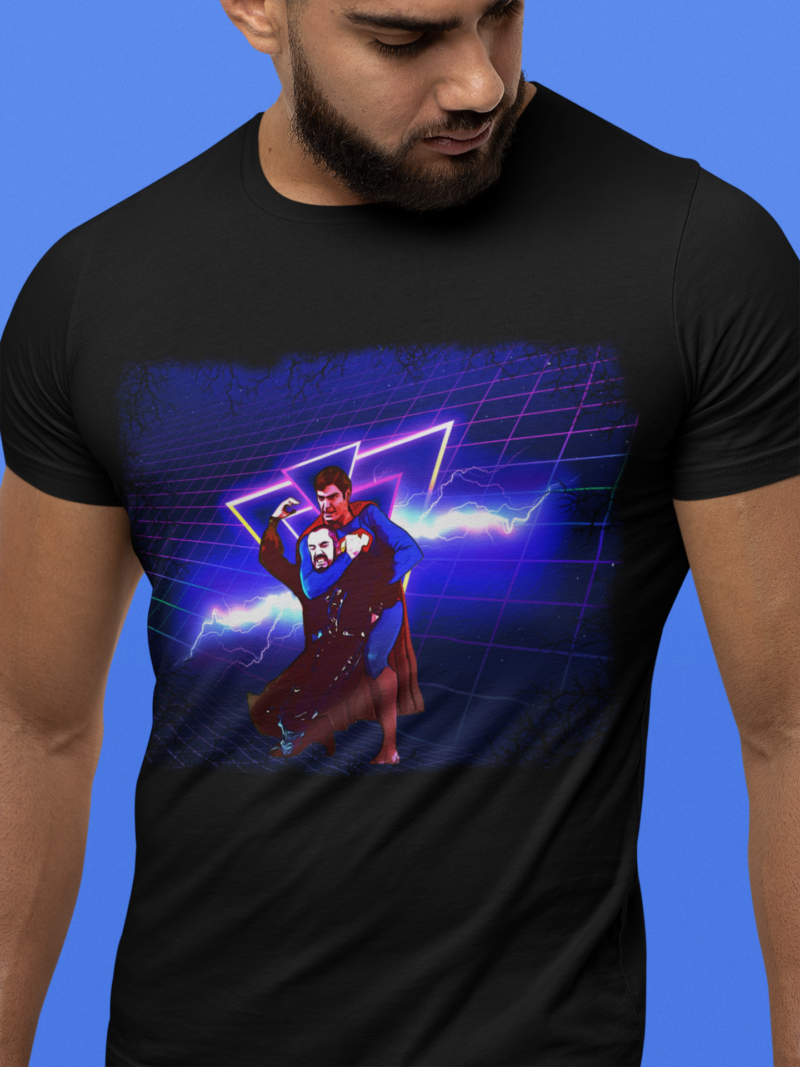 Superman vs General Zod Fan Art Unisex Jersey Short Sleeve Tee
