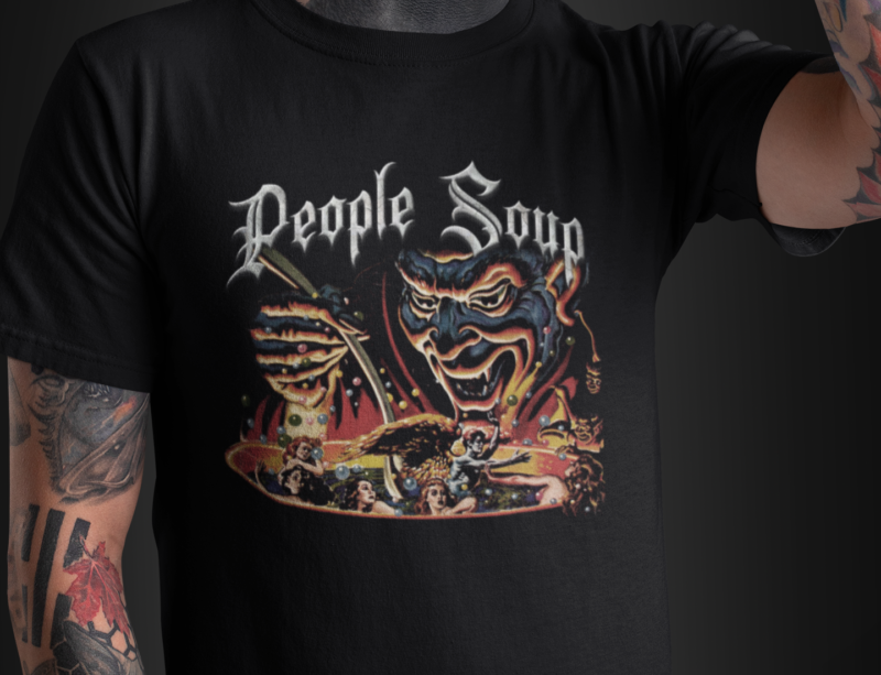 People Soup Retro Horror T-Shirt