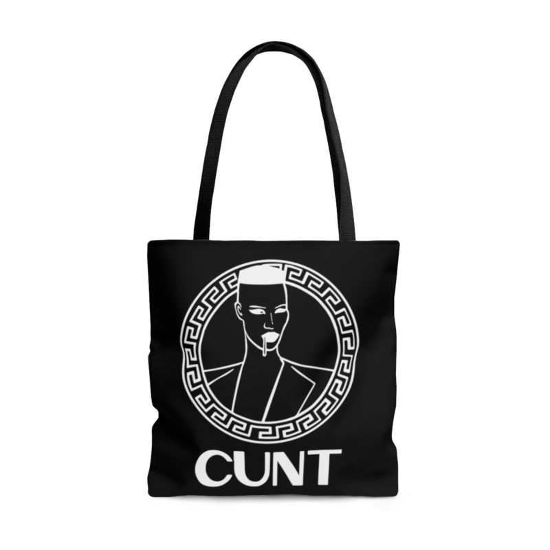 Grace Jones CU*T - Black Tote Bag