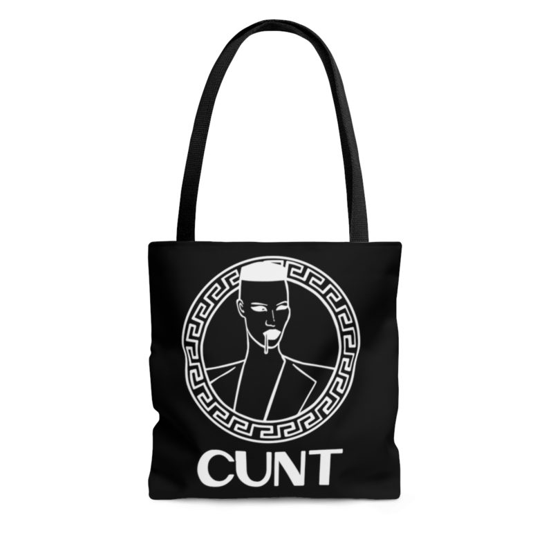 Grace Jones CU*T - Black Tote Bag - Image 3